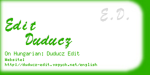 edit duducz business card